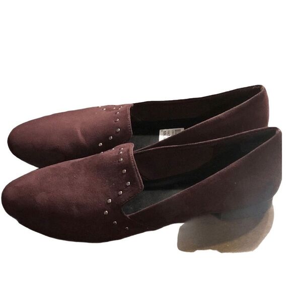 Brash Faux Suede flats shoes size 7.5 - Picture 2 of 8